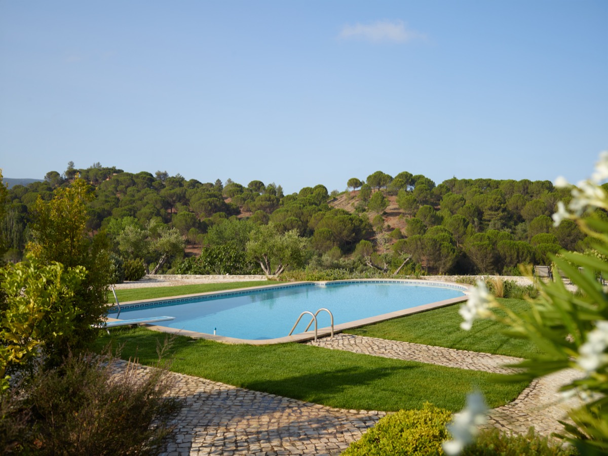 Golden-hour coastline of Arrábida
